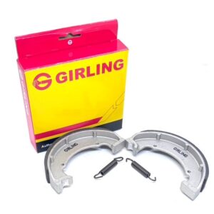 BSA BANTAM BRAKE SHOES - PAIR WITH SPRINGS